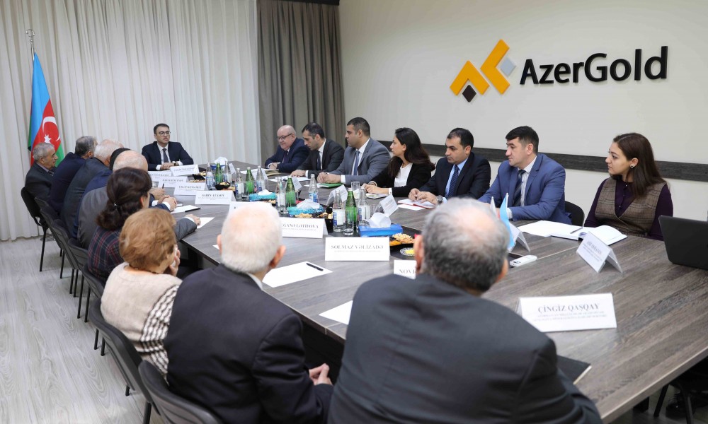 AzerGold qapalı səhmdar cəmiyyəti və AMEA arasında görüş keçirilib